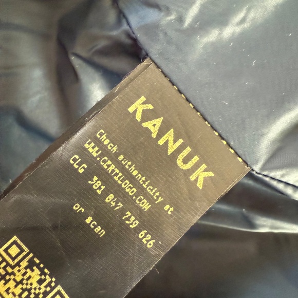 KANUK Mariilia Down White duck Puffer Parka Coat Jacket 800 fill Women M - Picture 9 of 14